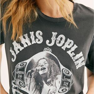 ISO Midnight Rider Free People Janis Joplin Tee